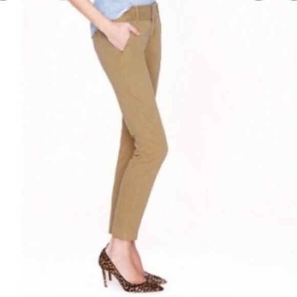 J.Crew Andie Chino Cropped Ankle Pants